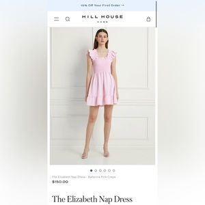 Hill House Home. Nap dress. Small. Lavender.